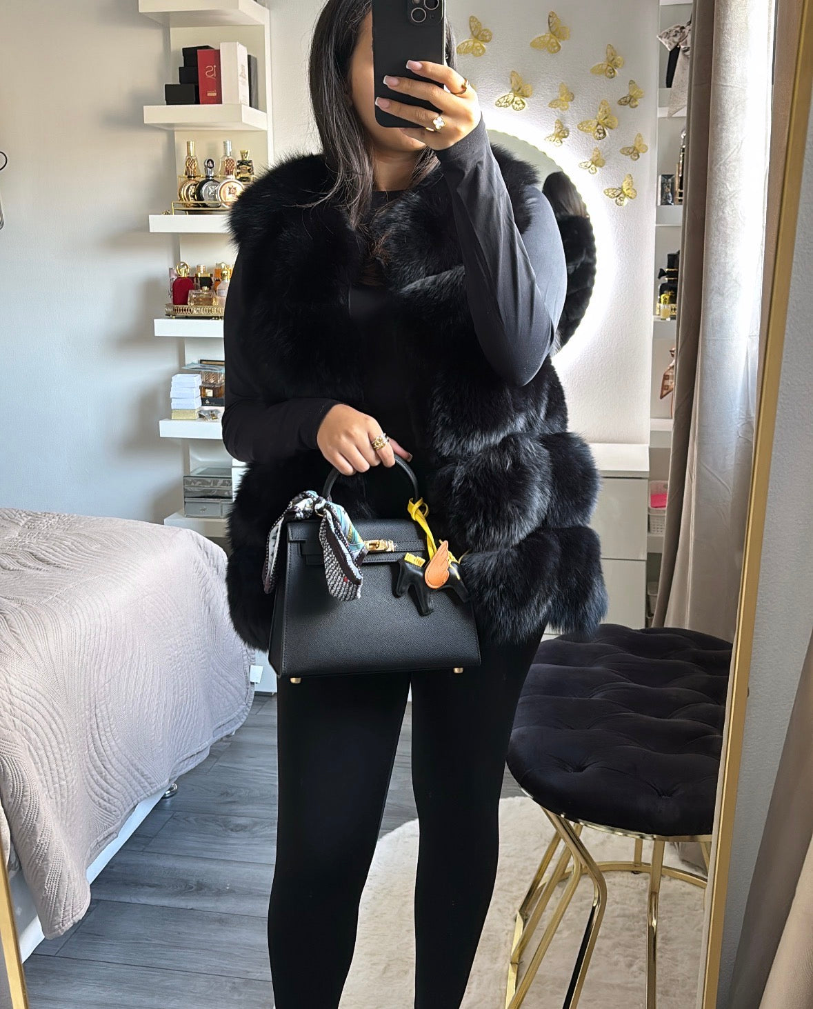 Bodywarmer Coat Black