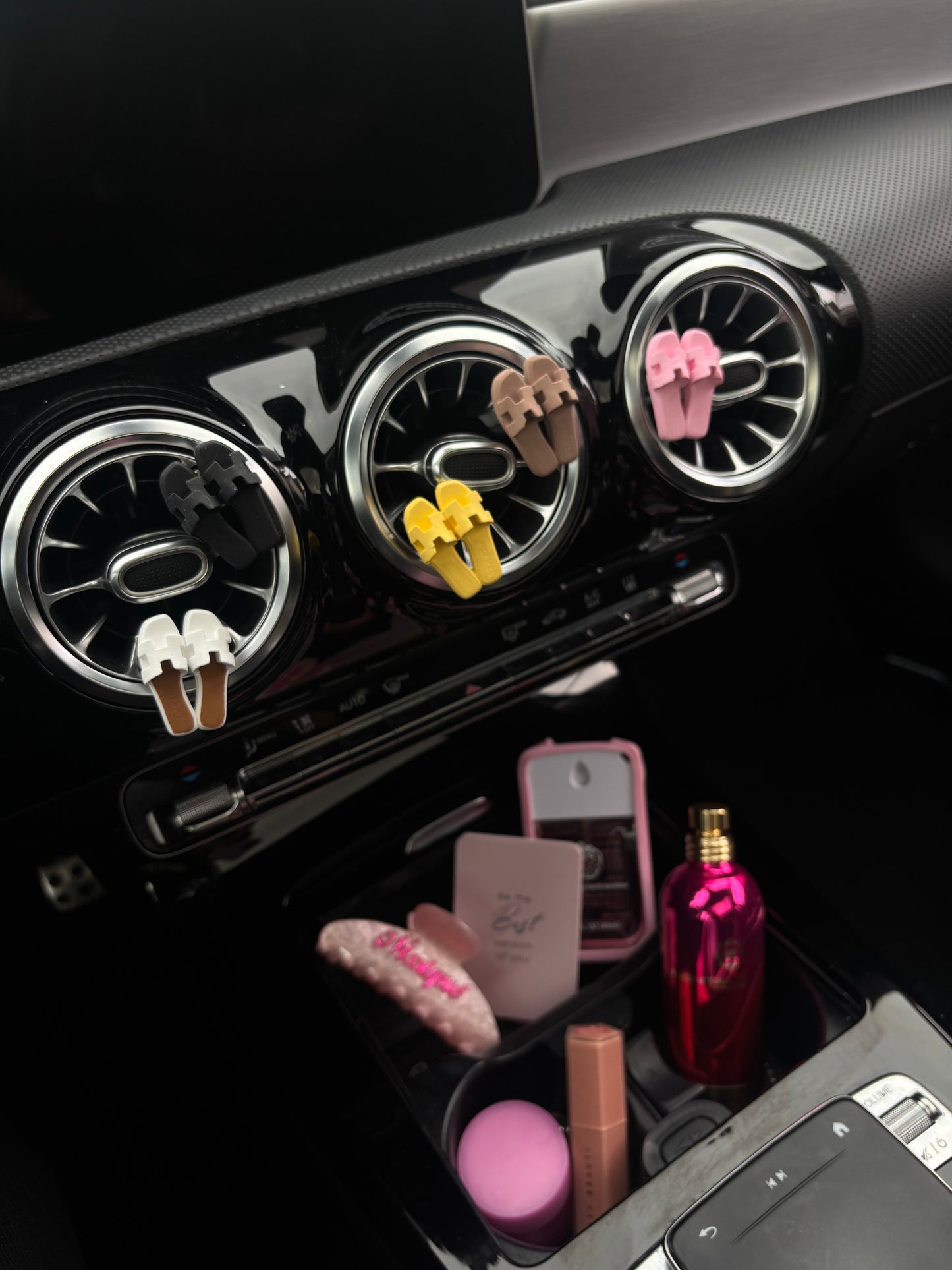 Car Diffuser Sandals - Brown