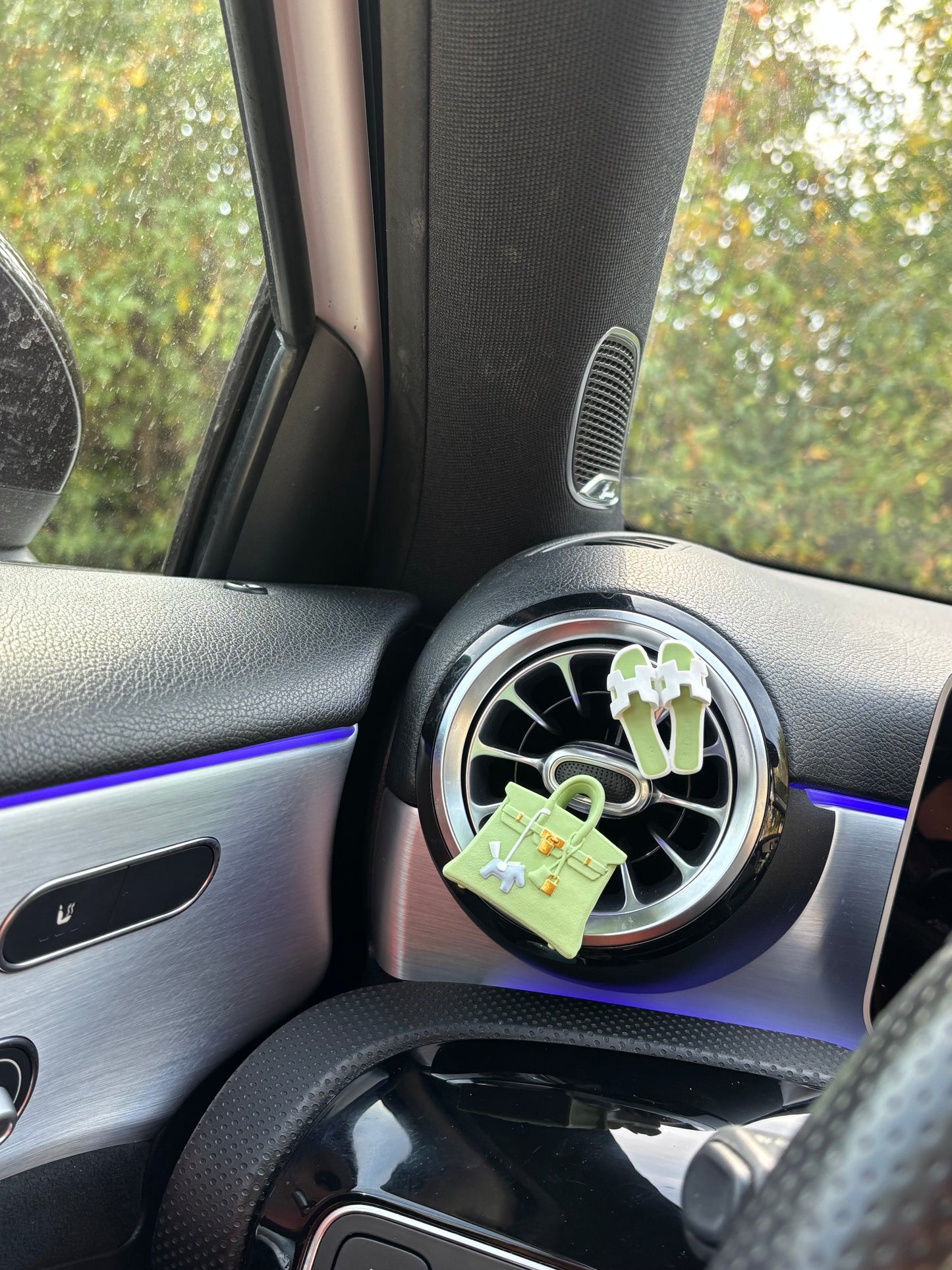 Car Diffuser Bag - Green