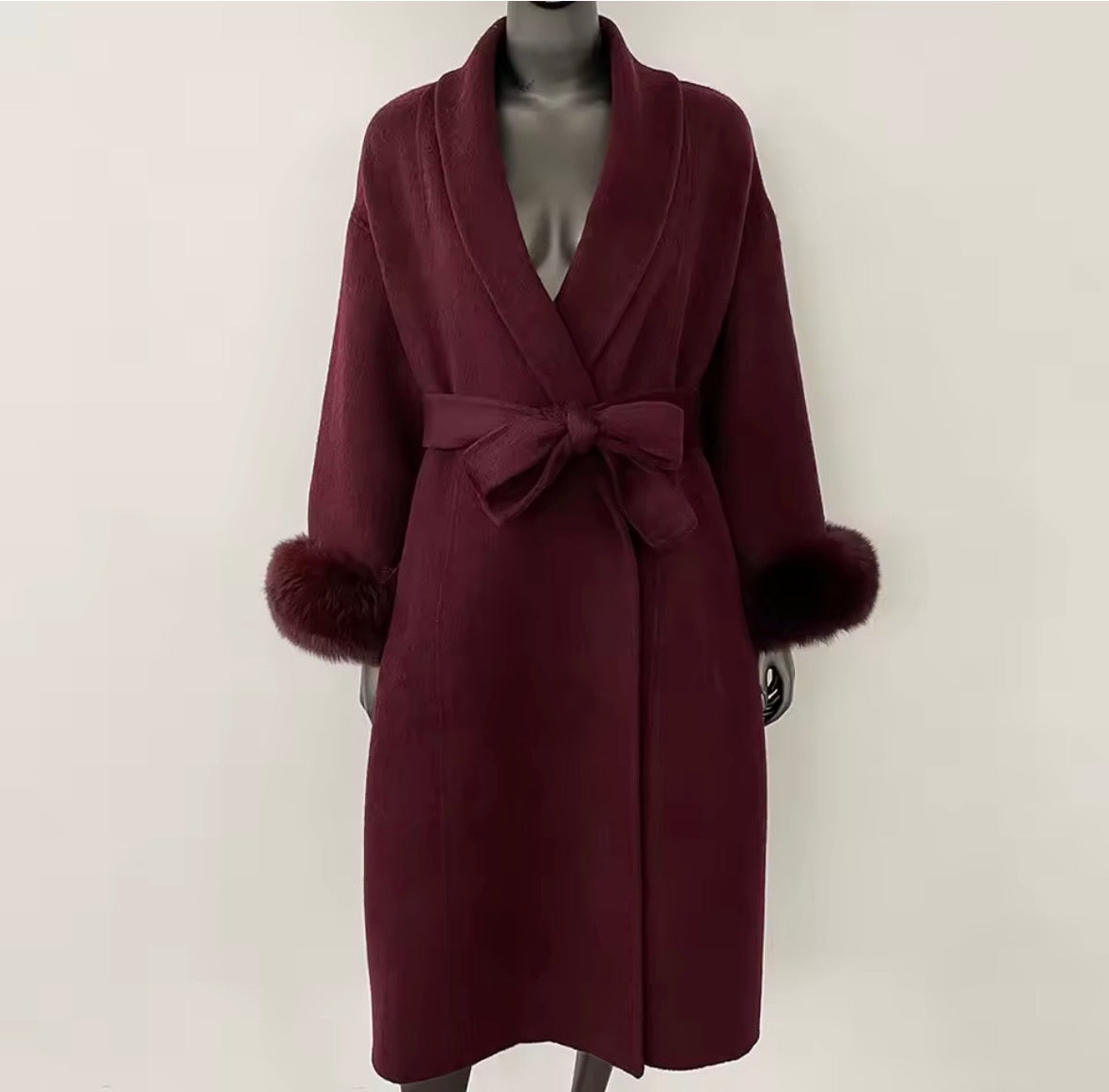 It Coat - Burgundy ( Pre order )