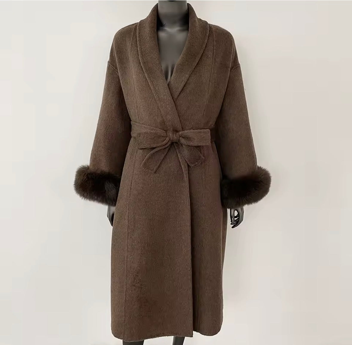 It Coat Long - Chocolate ( Pre order)
