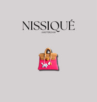 Car Diffuser Bag - Fushia Brown