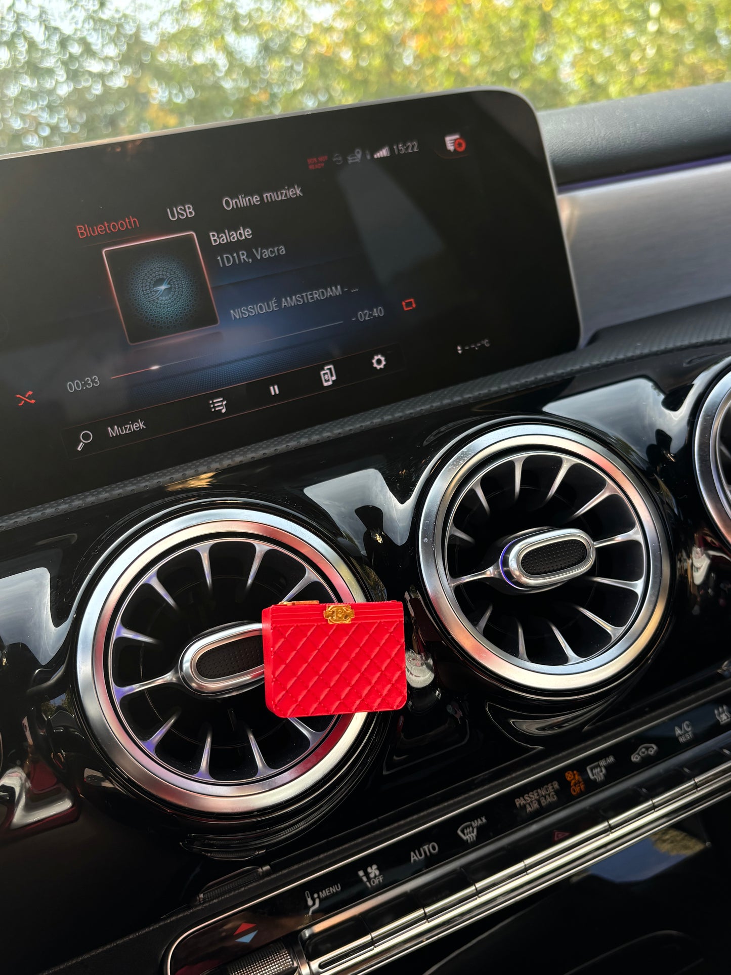 Car Diffuser Bag - Red