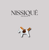 Car Diffuser Horse - White