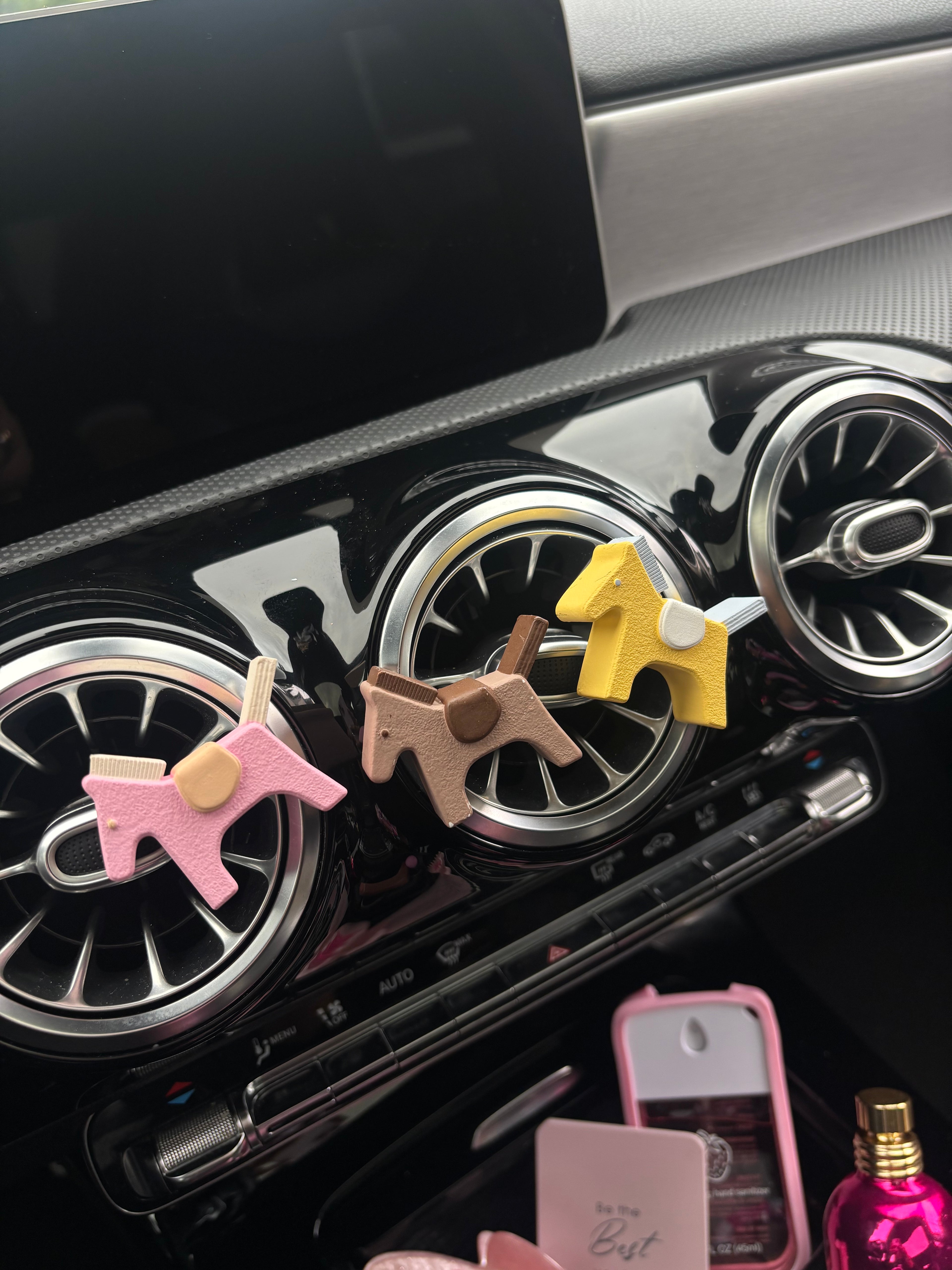 Car Diffuser Horse - Pink