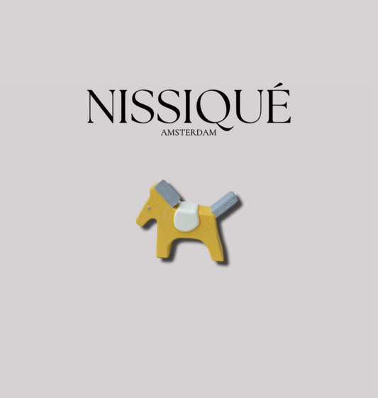 Car Diffuser Horse - Yellow