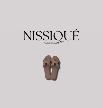 Car Diffuser Sandals - Brown