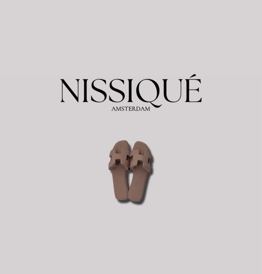 Car Diffuser Sandals - Brown