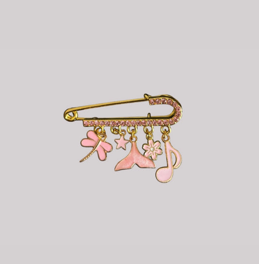 Clip - Rose Butterfly