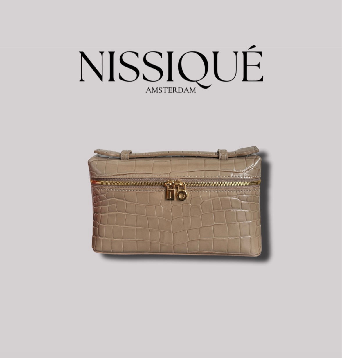 Lola Croco Taupe