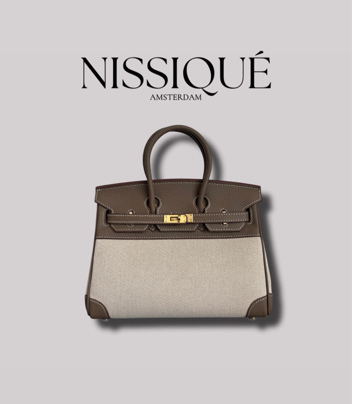 Belle It Canvas Taupe