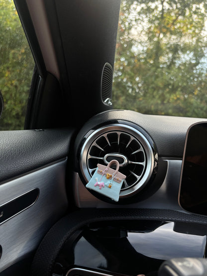 Car Diffuser Bag - Blue Brown