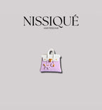 Car Diffuser Bag - Purple White