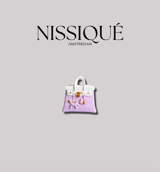 Car Diffuser Bag - Purple White