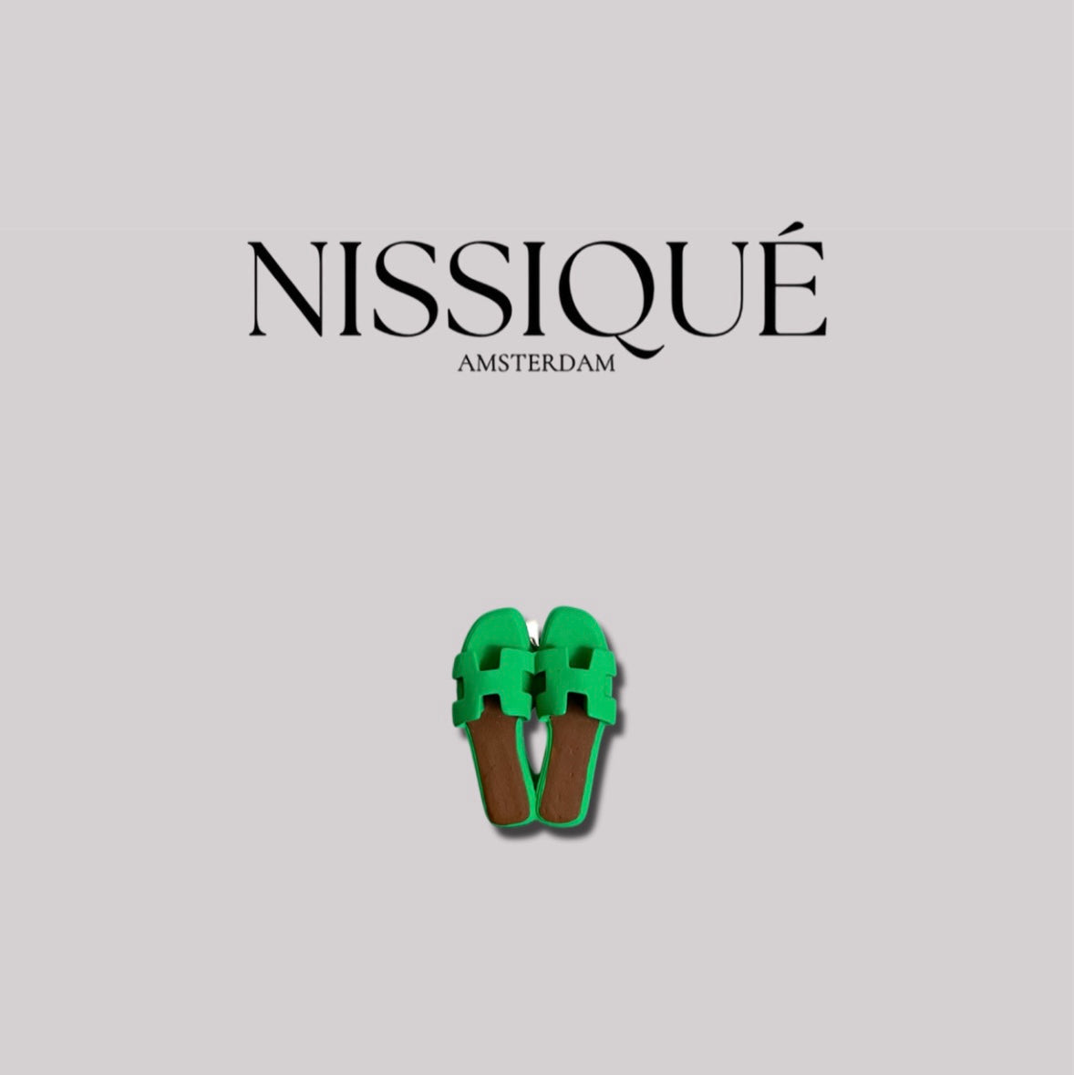 Car Diffuser Sandal - Green