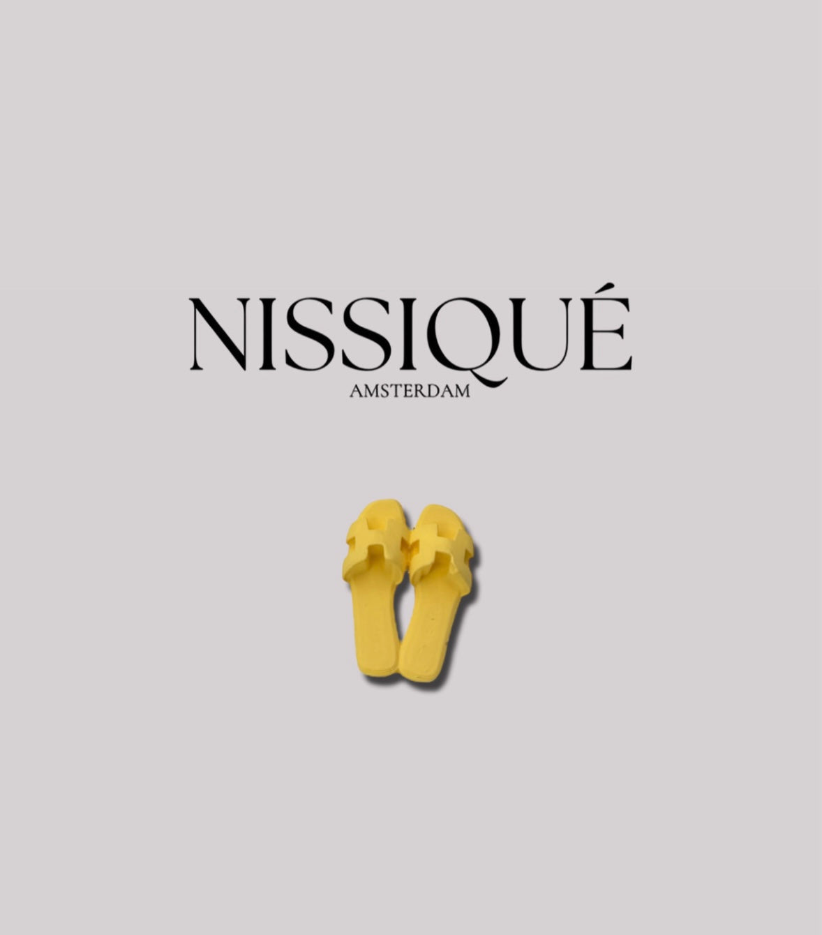 Car Diffuser Sandals - Yellow