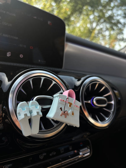 Car Diffuser Bag - Blue Pink