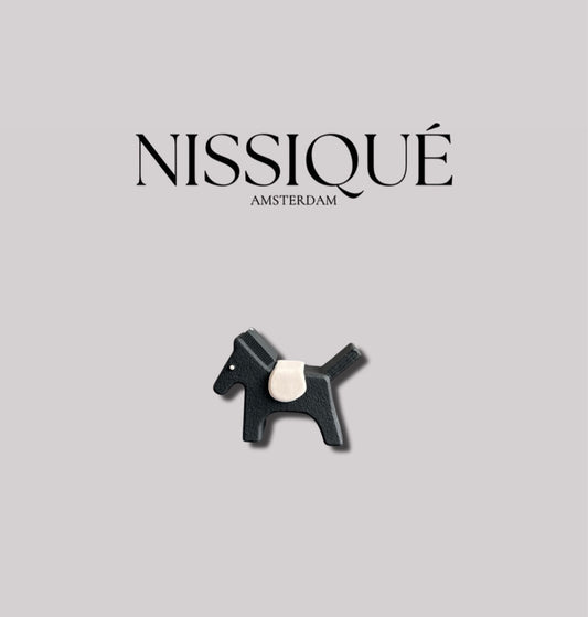 Car Diffuser Horse - Zwart